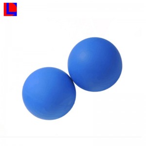 Gros coloré balle en caoutchouc rebondissante, balle en silicone qui rebondit